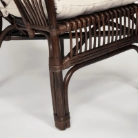 Террасный комплект New Bogota (2 кресла + стол) с подушками (Walnut / грецкий орех) - Изображение 1